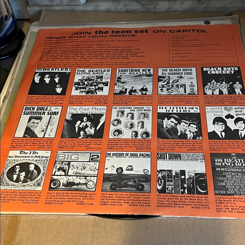 Capitol Records Beatles '65 Vinyl - Picture 8 of 8